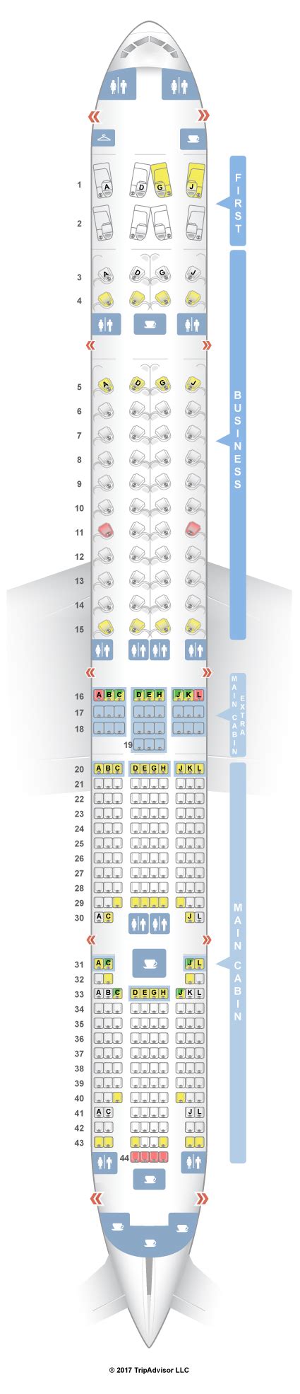 seatguru 777-300er|american airlines boeing 777 300er seat map.